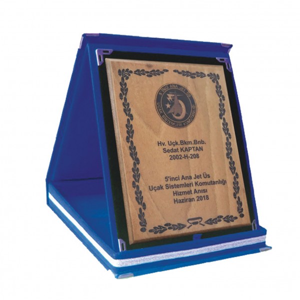 Ahşaplı Albüm Plaket 12x16