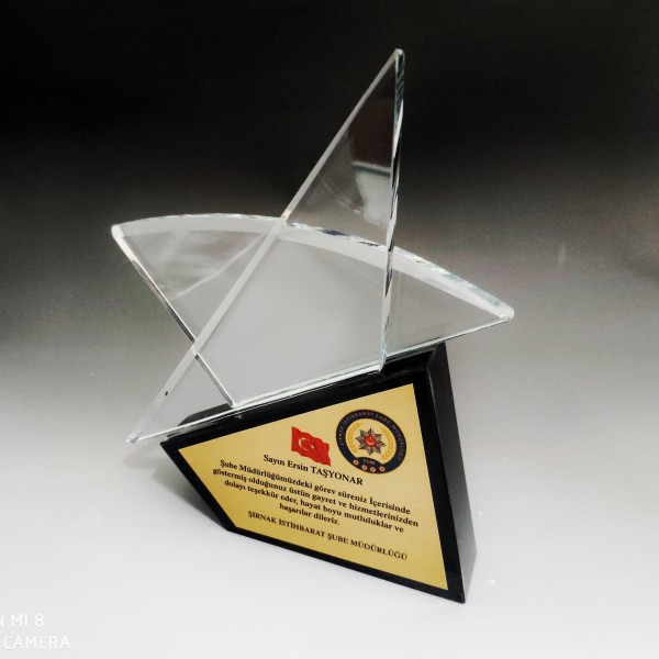 Vip Yıldızlı Plaket 