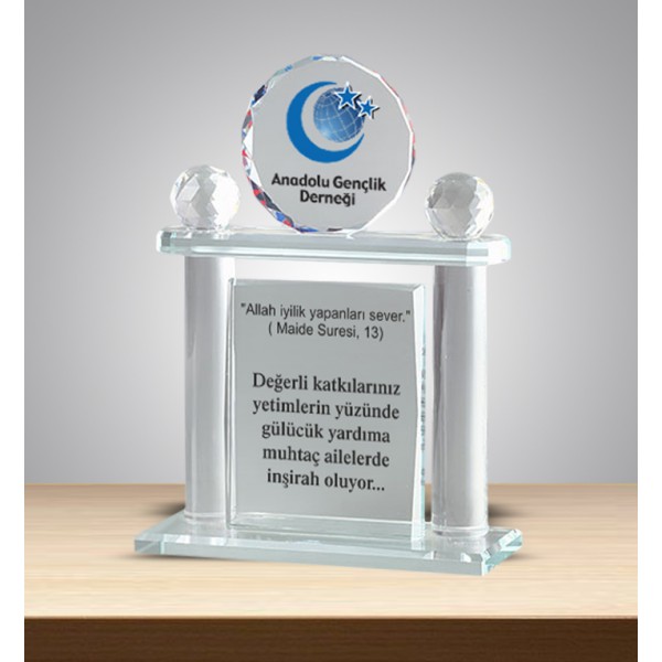 Kristal Plaket KP 335