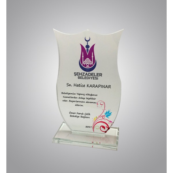 Kristal Plaket KP 372