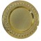 25 cm Altın Plaket Tabağı