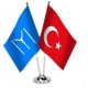 İkili Türk Masa Bayrak Takımı