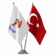 İkili Türk Masa Bayrak Takımı