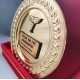 20cm Kutulu Gold Tabak Plaket 