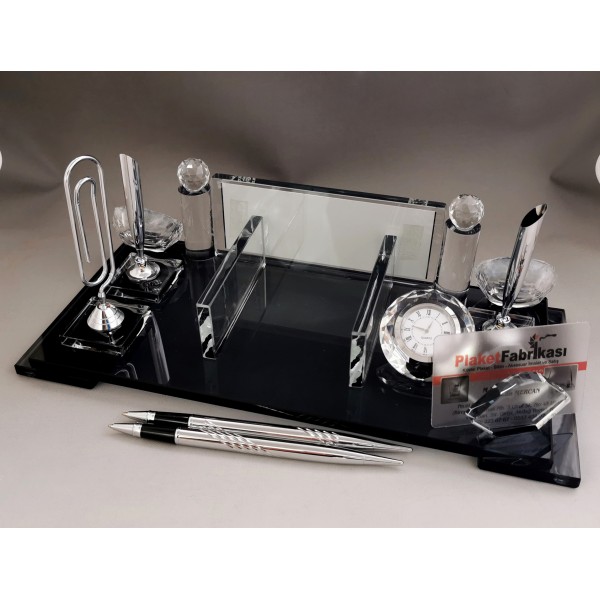 Büyük boy Logolu Kristal İsimlik