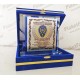 17x18 xm Polis Tayin Kutulu Kristal Plaket 