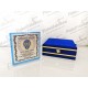 17x18 xm Polis Tayin Kutulu Kristal Plaket 